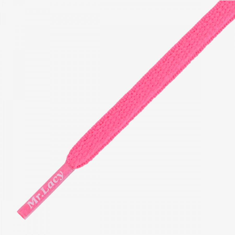 MR LACY Vezice Slimmies TT, Black/Neon Pink 