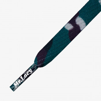 MR LACY Vezice Mr. Lacy Printies Camo Green 