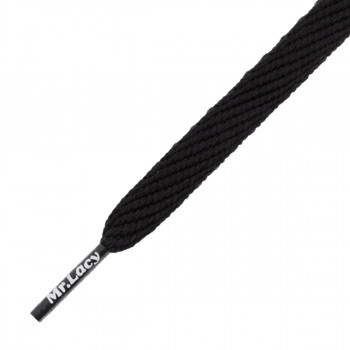 MR LACY Vezice Flexies 90 cm, Black 