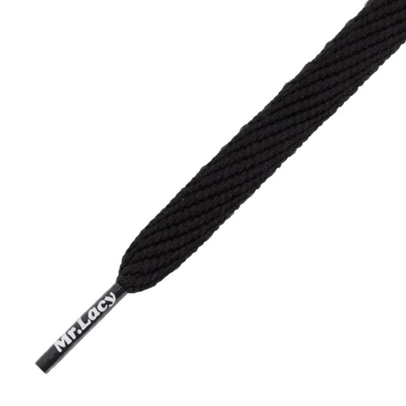 MR LACY Vezice Mr Lacy vezice - Flexies 90 cm, Black 