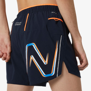 NEW BALANCE Kratke hlače Impact Run 5 Inch Short 