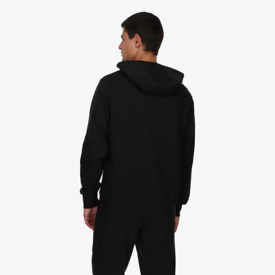 NEW BALANCE Majica s kapuljačom na patent ESSENTIALS STACKED LOGO PO HOODIE 