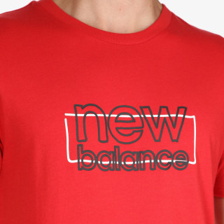 NEW BALANCE Majica kratkih rukava NB Sport Graphic Brand Tee 