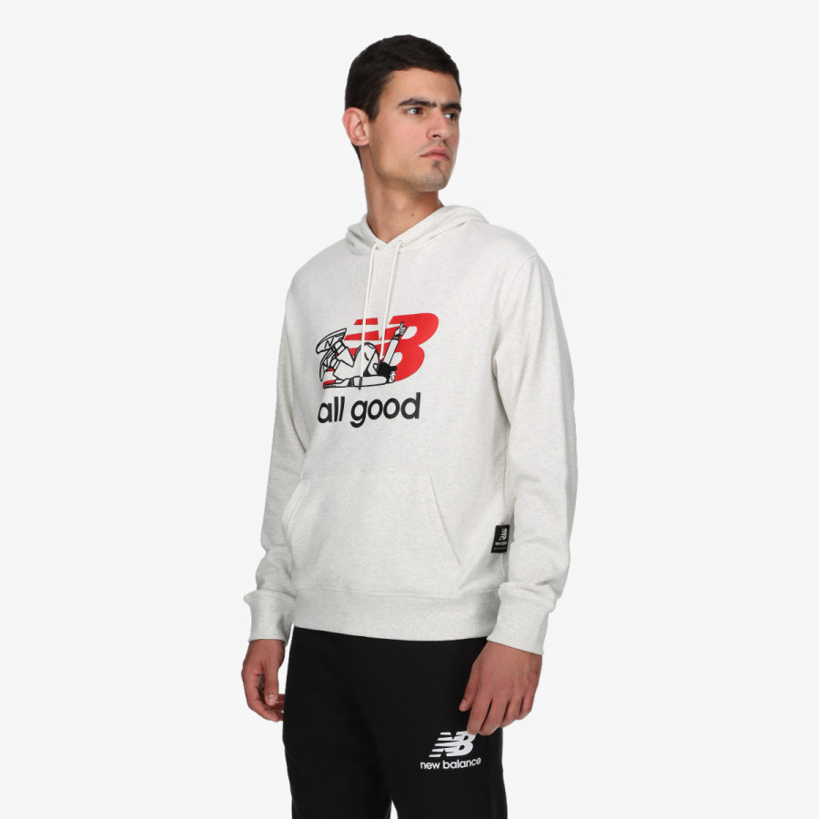 NEW BALANCE Majica s kapuljačom Athletics Seb Curi Hoodie 