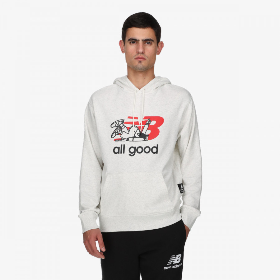 NEW BALANCE Majica s kapuljačom Athletics Seb Curi Hoodie 