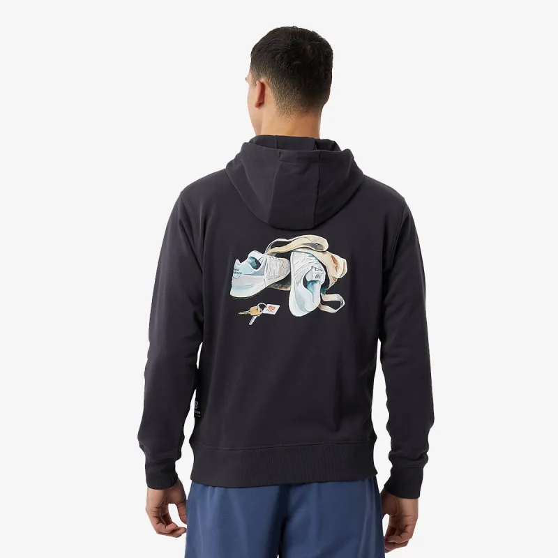 NEW BALANCE Majica s kapuljačom Athletics Jacob Rochester Hoodie 