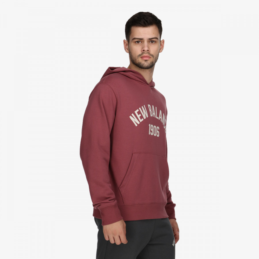 NEW BALANCE Majica s kapuljačom Essentials Varsity Fleece Hoodie 
