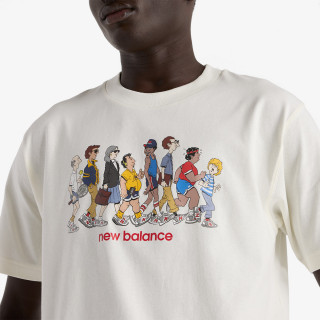 NEW BALANCE Majica kratkih rukava Athletics Relaxed Archive Walk 