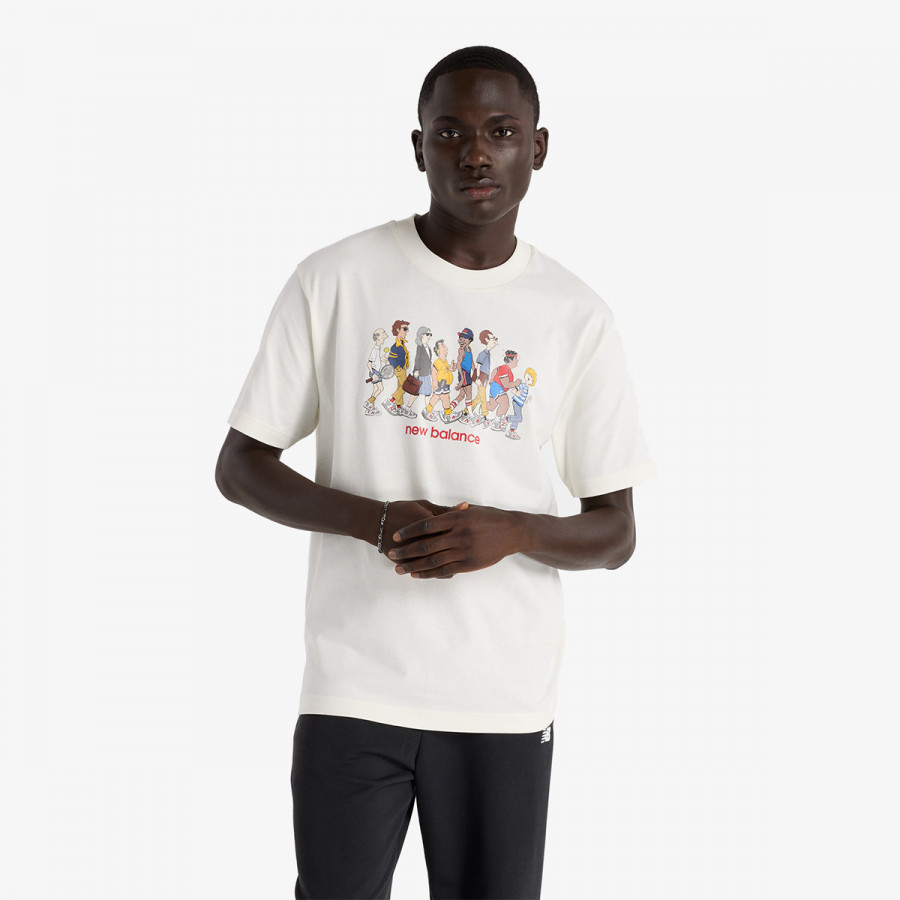 NEW BALANCE Majica kratkih rukava Athletics Relaxed Archive Walk 