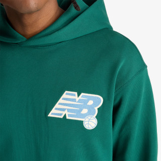 NEW BALANCE Majica s kapuljačom Athletics Relaxed League 