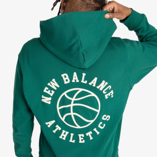 NEW BALANCE Majica s kapuljačom Athletics Relaxed League 
