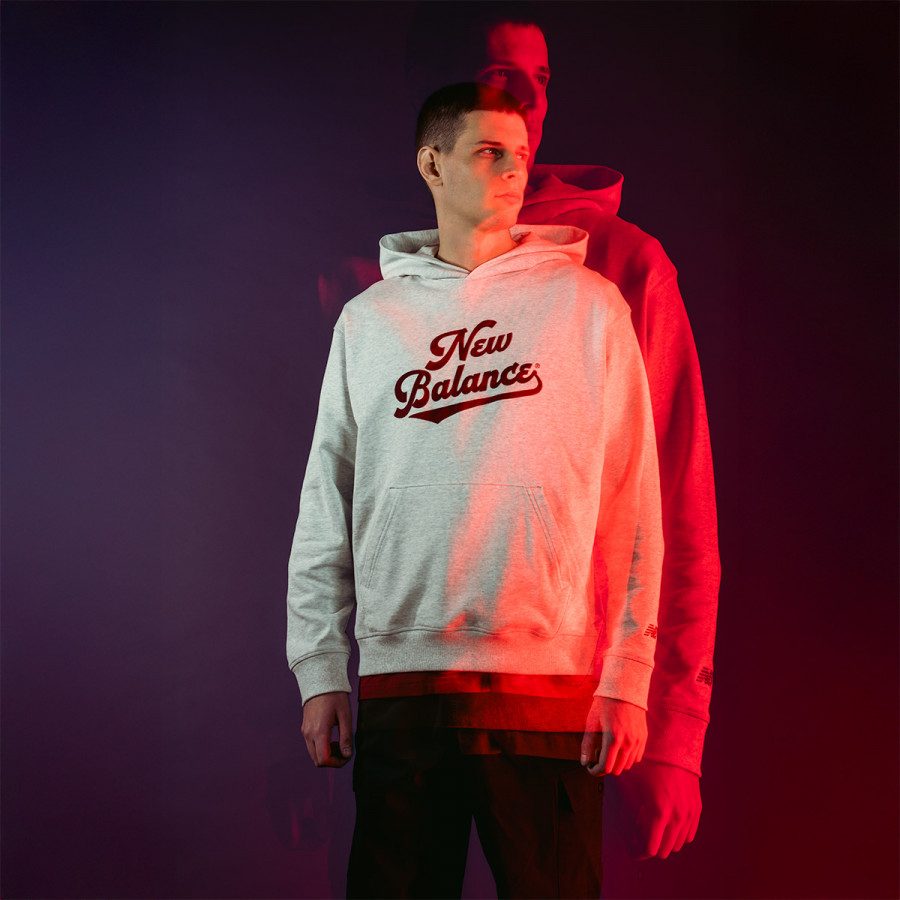 NEW BALANCE Majica s kapuljačom Athletics Legacy Hoodie 