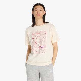 NEW BALANCE Majica kratkih rukava Athletics Sports Mural T-Shirt 