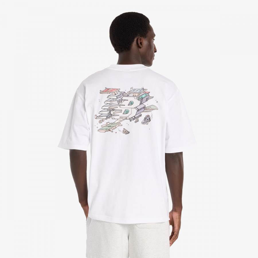 NEW BALANCE Majica kratkih rukava Ghica Sport Station Oversized T-Shirt 