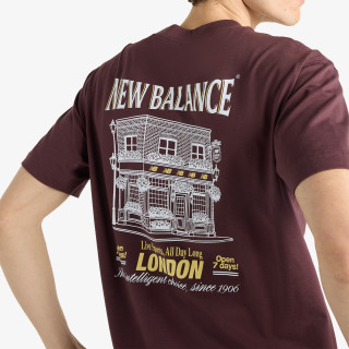 NEW BALANCE Majica kratkih rukava Grab a Bite London T-Shirt 