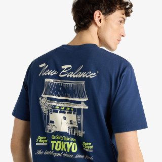 NEW BALANCE Majica kratkih rukava Grab a Bite Tokyo T-Shirt 
