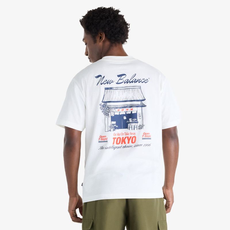 NEW BALANCE Majica kratkih rukava Grab a Bite Tokyo T-Shirt 