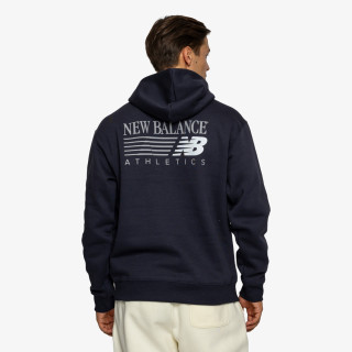 NEW BALANCE Majica s kapuljačom na patent Reimagined Fleece Hoodie 