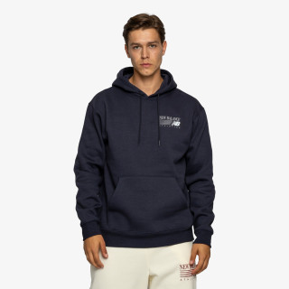 NEW BALANCE Majica s kapuljačom na patent Reimagined Fleece Hoodie 