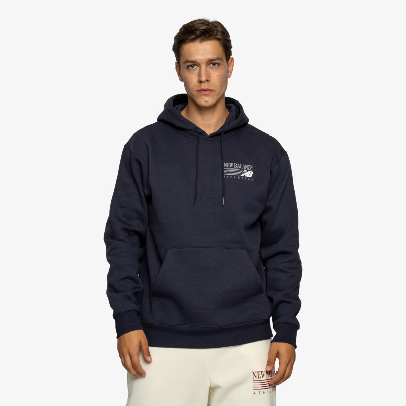 NEW BALANCE Majica s kapuljačom na patent Reimagined Fleece Hoodie 