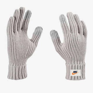 JR NIKE Rukavice NIKE U CITY KNIT GLOVE COLLEGE GREY/SAIL 