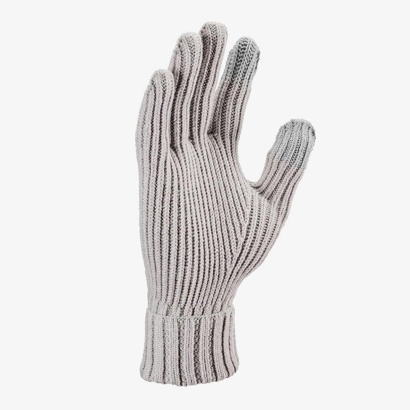 JR NIKE Rukavice NIKE U CITY KNIT GLOVE COLLEGE GREY/SAIL 