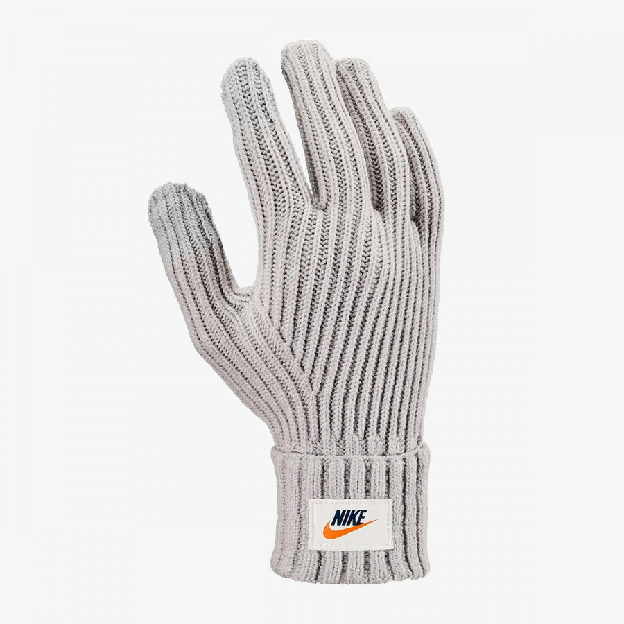 JR NIKE Rukavice NIKE U CITY KNIT GLOVE COLLEGE GREY/SAIL 