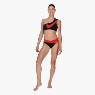 NIKE SWIM Bikini Asymmetrical Bikini Top 