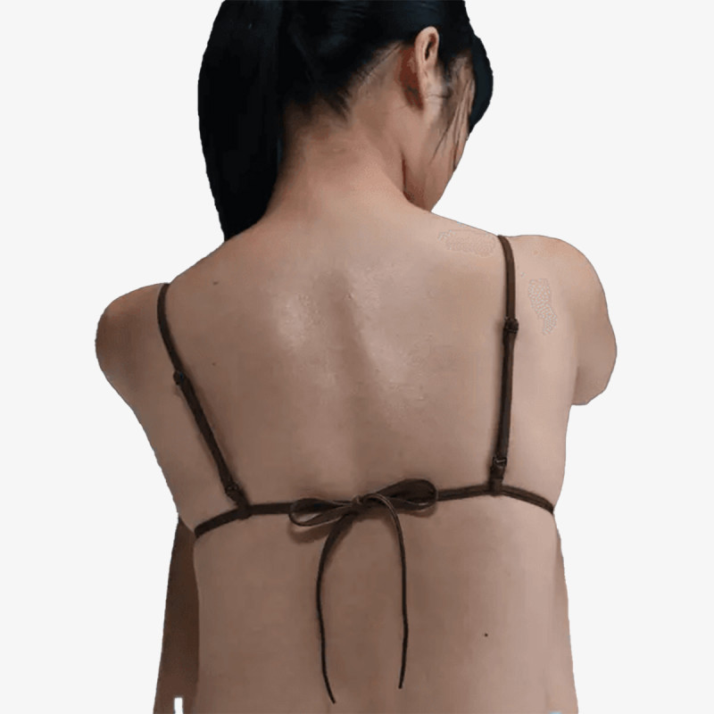 NIKE Bikini Colourblock Triangle Bikini Top 