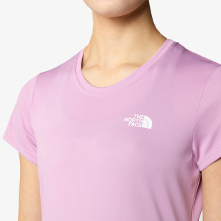 THE NORTH FACE Majica kratkih rukava W REAXION AMP CREW - EU MINERAL PURPLE 