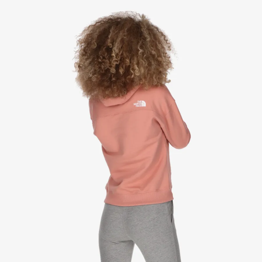 THE NORTH FACE Majica s kapuljačom W LHT DREW PEAK HD ROSE DAWN 