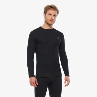 THE NORTH FACE Majica dugih rukava M EASY L/S CREW NECK TNF BLACK 