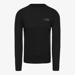 THE NORTH FACE Majica dugih rukava M EASY L/S CREW NECK TNF BLACK 