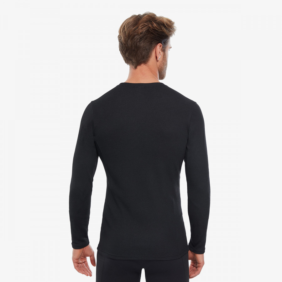 THE NORTH FACE Majica dugih rukava M EASY L/S CREW NECK TNF BLACK 