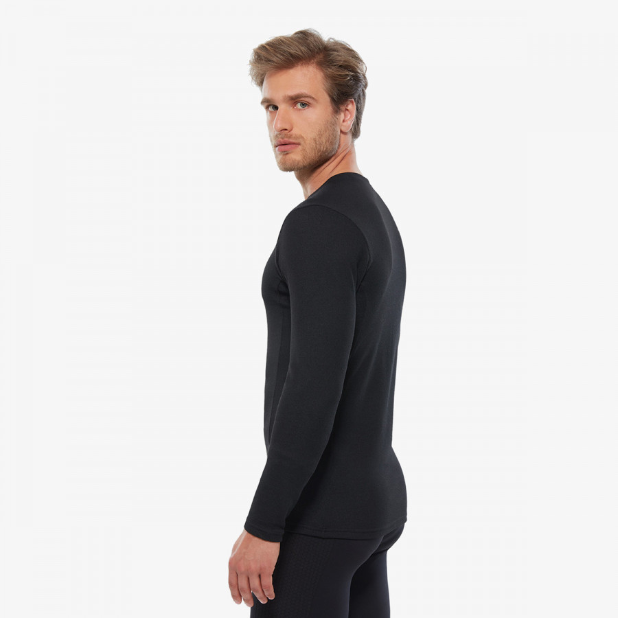 THE NORTH FACE Majica dugih rukava M EASY L/S CREW NECK TNF BLACK 