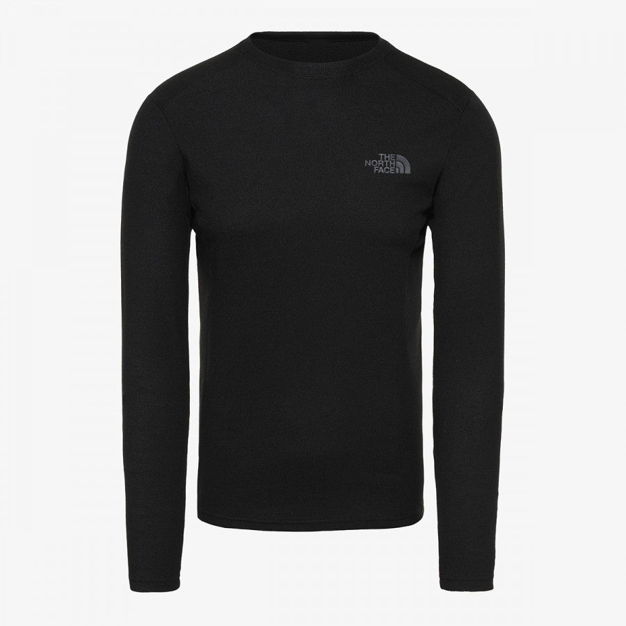 THE NORTH FACE Majica dugih rukava M EASY L/S CREW NECK TNF BLACK 