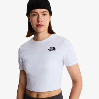 THE NORTH FACE Majica kratkih rukava W S/S ESSENTIAL CROPPED SLIM TEE 