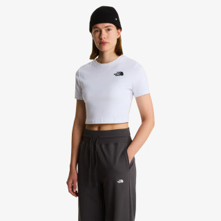 THE NORTH FACE Majica kratkih rukava W S/S ESSENTIAL CROPPED SLIM TEE 