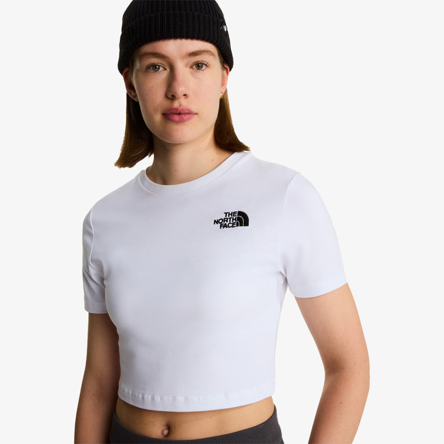 THE NORTH FACE Majica kratkih rukava W S/S ESSENTIAL CROPPED SLIM TEE 