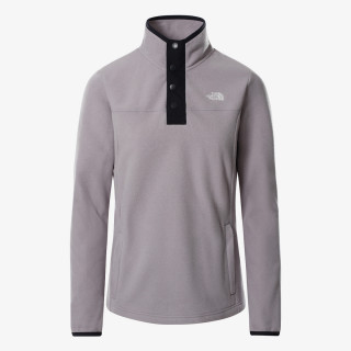 THE NORTH FACE Majica dugih rukava s polu patentom W HS SNAP NK MINIMALGREYHTHR 