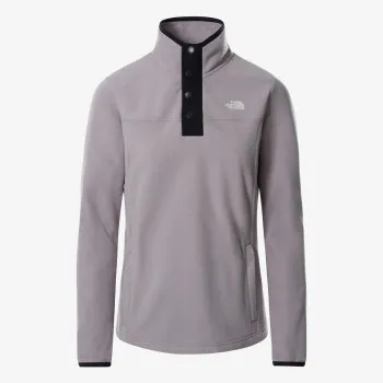 THE NORTH FACE Majica dugih rukava s polu patentom W HS SNAP NK MINIMALGREYHTHR 