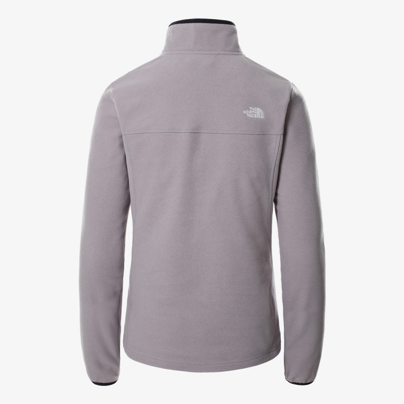 THE NORTH FACE Majica dugih rukava s polu patentom W HS SNAP NK MINIMALGREYHTHR 