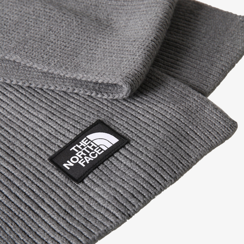 THE NORTH FACE Šal TNF LOGO BOX SCARF TNF MEDIUM GREY HEATH 