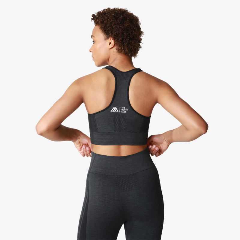 THE NORTH FACE Grudnjak W MA LAB SEAMLESS TOP - EU TNF BLACK/ASP 