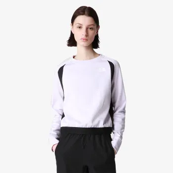 THE NORTH FACE Majica bez kragne W MA CREW NECK FLEECE - EU LAVENDER FOG/ 