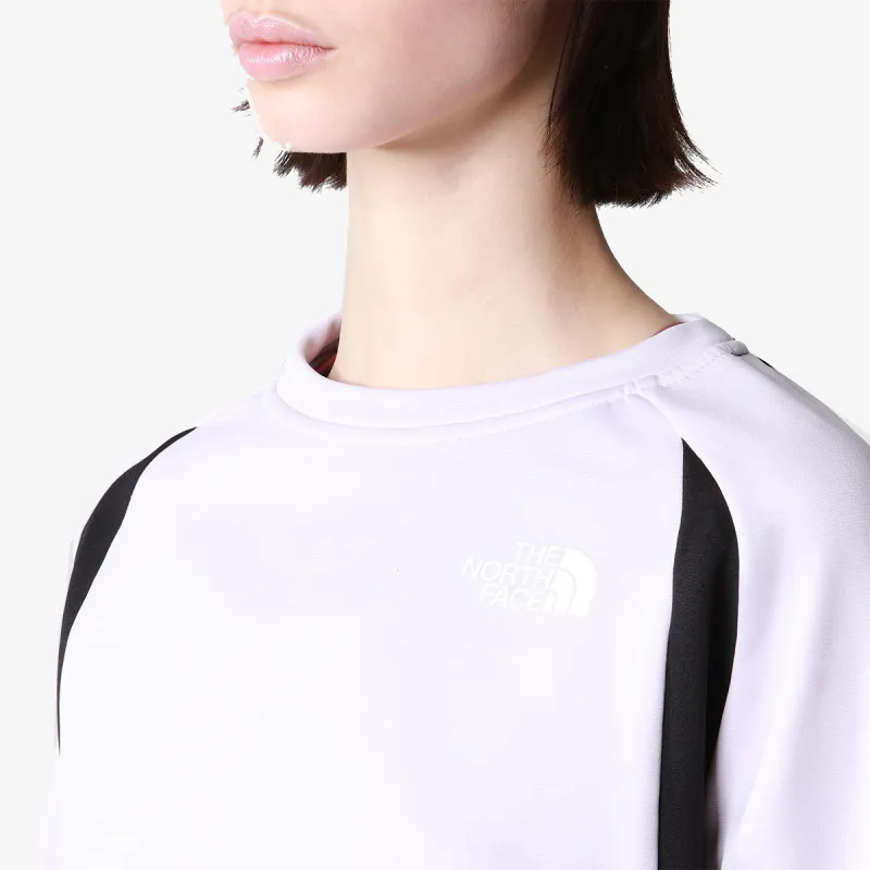 THE NORTH FACE Majica bez kragne W MA CREW NECK FLEECE - EU LAVENDER FOG/ 