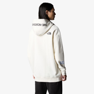 THE NORTH FACE Majica s kapuljačom U NSE GRAPHIC HOODIE 
