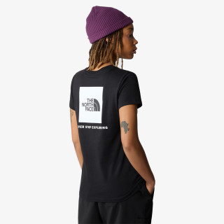 THE NORTH FACE Majica kratkih rukava W S/S REDBOX TEE TNF BLACK 
