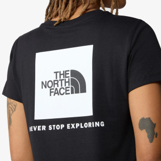 THE NORTH FACE Majica kratkih rukava W S/S REDBOX TEE TNF BLACK 