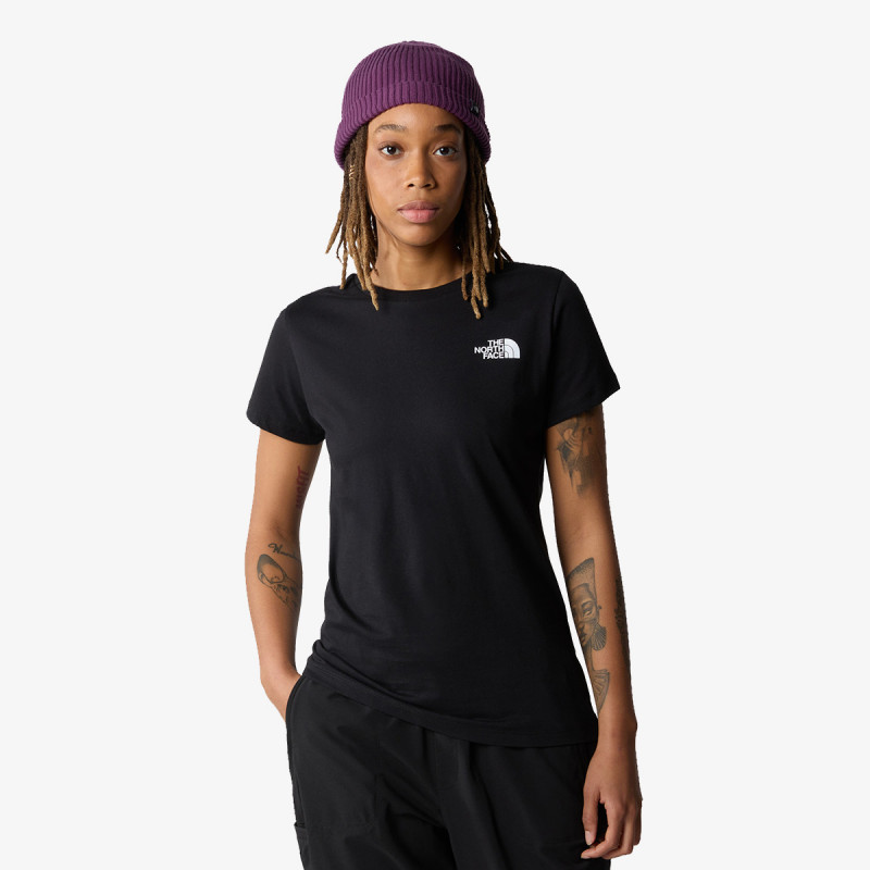 THE NORTH FACE Majica kratkih rukava W S/S REDBOX TEE TNF BLACK 